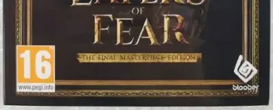 Layers of Fear, the PEGI square on its front