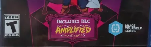 Crypt of the NecroDancer, the ESRB box on its front