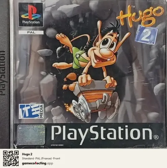 Hugo 2 PlayStation, France box front
