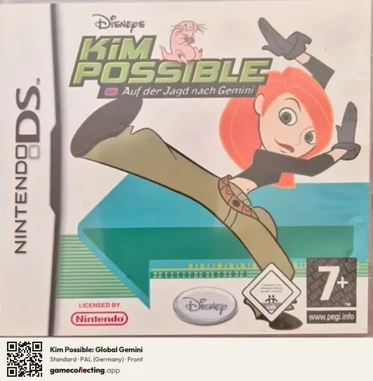 Kim Possible: Global Gemini Nintendo DS, Germany box front