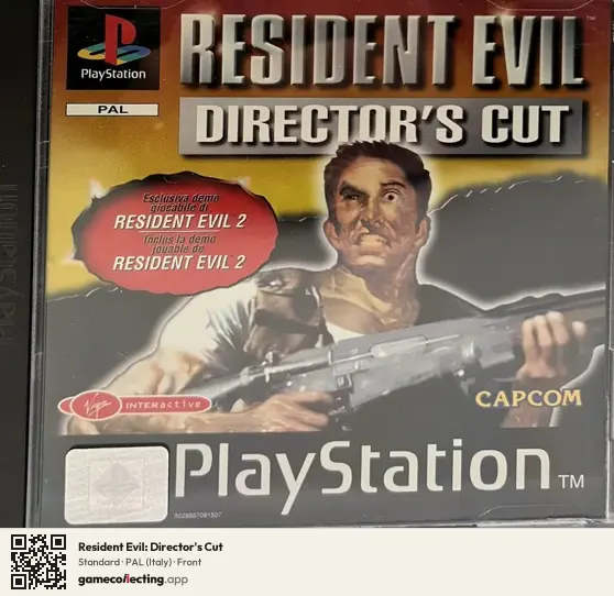 Resident Evil: Director's Cut PlayStation, Italy box front
