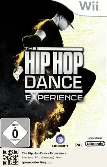 The Hip Hop Dance Experience Nintendo Wii, Germany box front