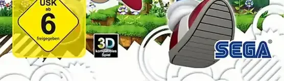 Sonic Generations, the USK square on its front
