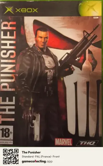 The Punisher Xbox, France box front