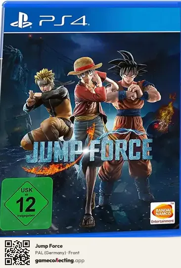 Jump Force PlayStation 4, Germany box front
