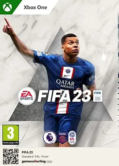 FIFA 23 Xbox One, PAL box front