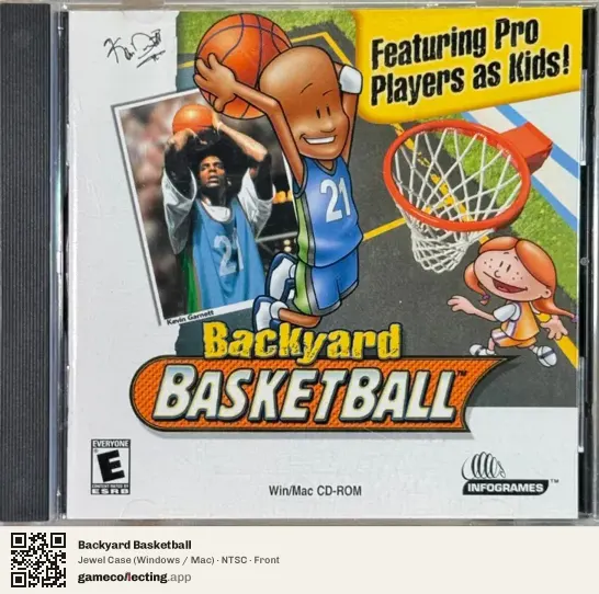 Backyard Basketball Computer, NTSC box front