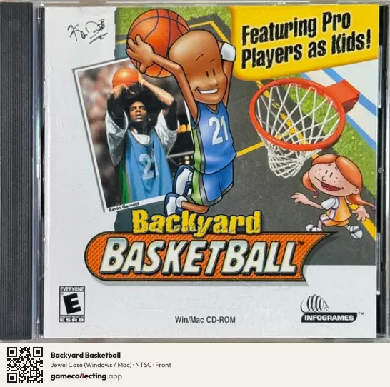 Backyard Basketball Computer, NTSC box front