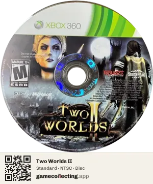Two Worlds II Xbox 360, NTSC disc
