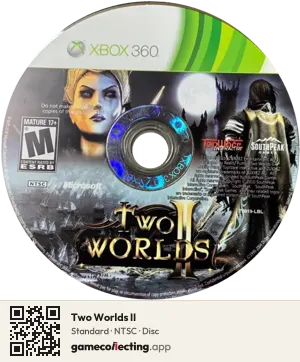 Two Worlds II Xbox 360, NTSC disc