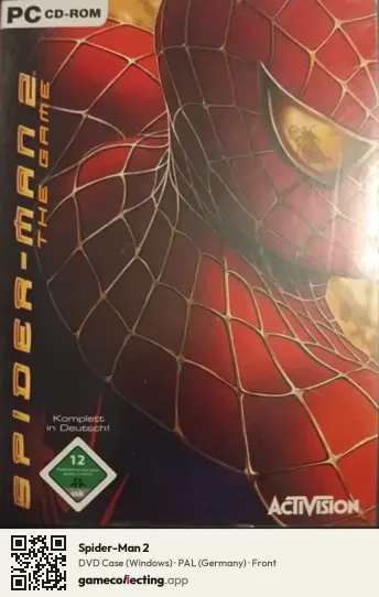 Spider-Man 2 Computer, Germany box front