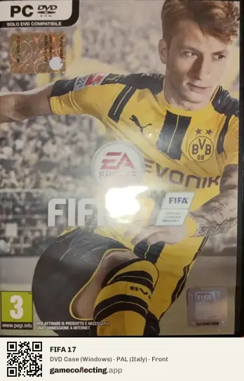 FIFA 17 Computer, Italy box front