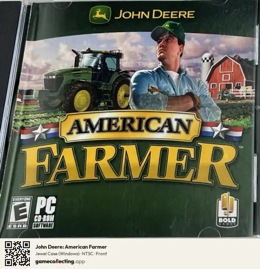 John Deere: American Farmer Computer, NTSC box front