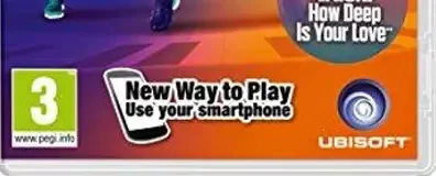Just Dance 2017, the PEGI square on its front