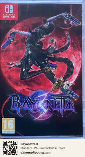 Bayonetta 3 Nintendo Switch, Netherlands box front