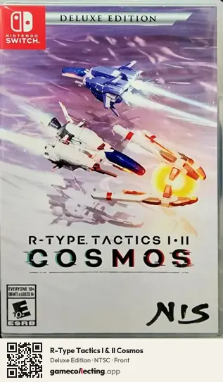 R-Type Tactics I & II Cosmos Nintendo Switch, NTSC box front