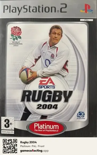 Rugby 2004 PlayStation 2, PAL box front