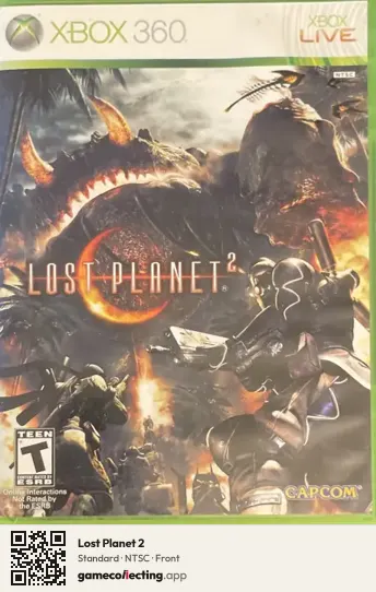 Lost Planet 2 Xbox 360, NTSC box front