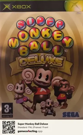 Super Monkey Ball Deluxe Xbox, France box front