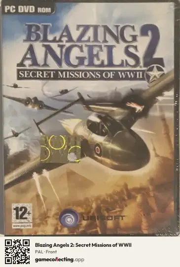 Blazing Angels 2: Secret Missions of WWII Computer, PAL box front
