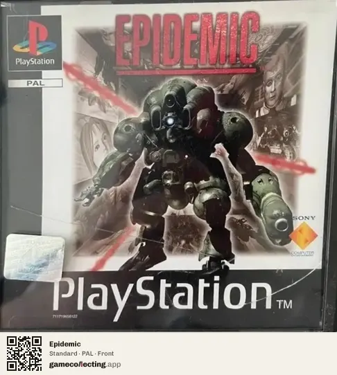 Epidemic PlayStation, PAL box front