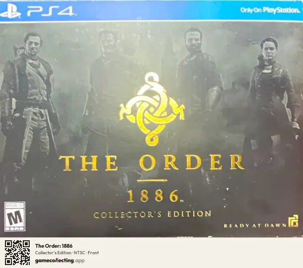 The Order: 1886 PlayStation 4, NTSC box front