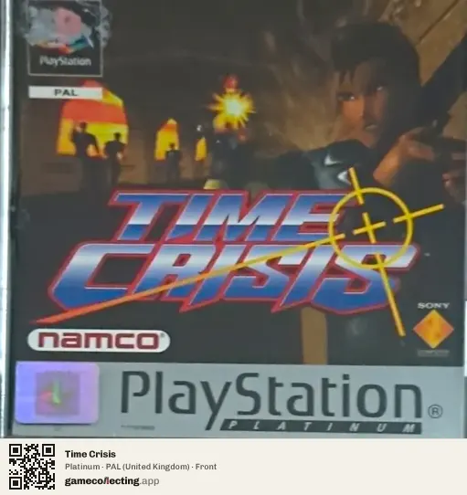 Time Crisis PlayStation, United Kingdom box front