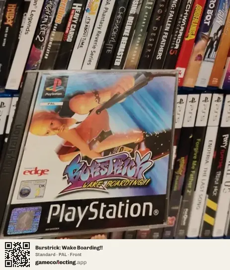 Burstrick: Wake Boarding!! PlayStation, PAL box front