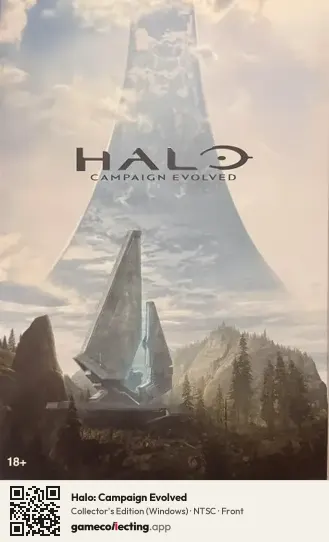 Halo: Campaign Evolved Computer, NTSC box front