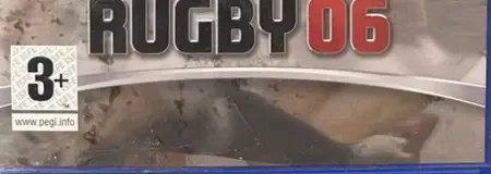 Rugby 06, the PEGI square on its front