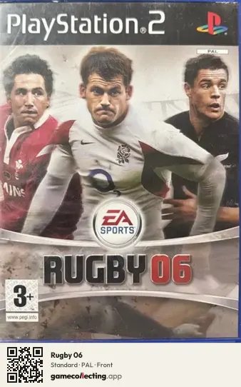 Rugby 06 PlayStation 2, PAL box front