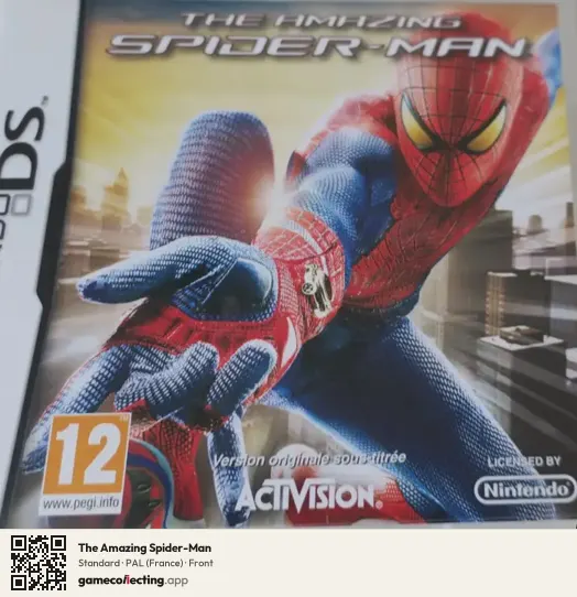 The Amazing Spider-Man Nintendo DS, France box front