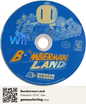 Bomberman Land Nintendo Wii, NTSC disc