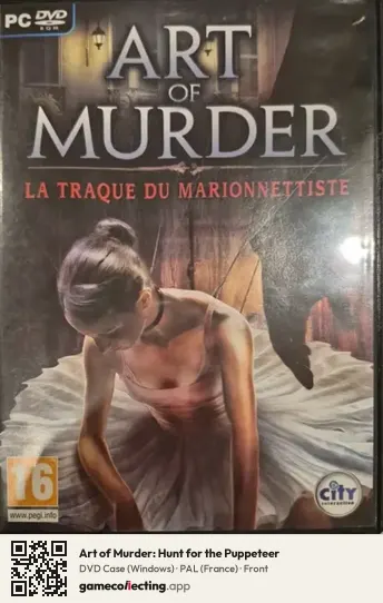 Art of Murder: Hunt for the Puppeteer Computer, France box front