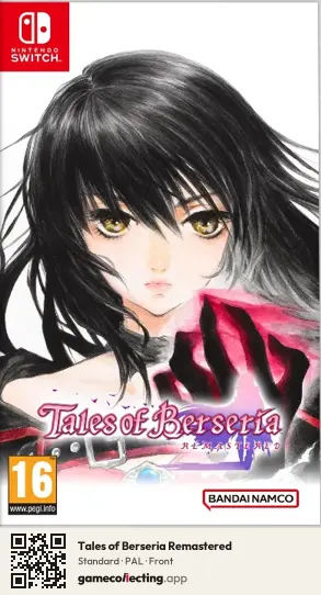 Tales of Berseria Remastered Nintendo Switch, PAL box front