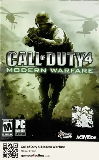 Call of Duty 4: Modern Warfare Computer, NTSC box front