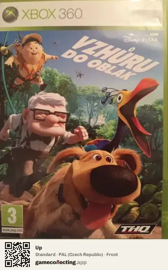 Up Xbox 360, Czech Republic box front