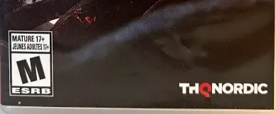Remnant: From the Ashes, the ESRB box on its front