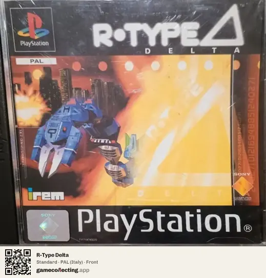 R-Type Delta PlayStation, Italy box front