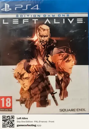 Left Alive PlayStation 4, France box front