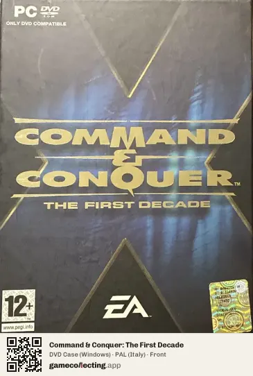 Command & Conquer: The First Decade Computer, Italy box front