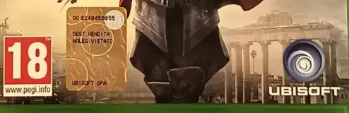 Assassin's Creed: The Ezio Collection, the PEGI square on its front
