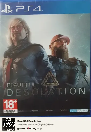 Beautiful Desolation PlayStation 4, Asia (English) box front