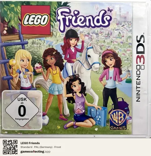 LEGO Friends Nintendo 3DS, Germany box front