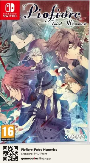 Piofiore: Fated Memories Nintendo Switch, PAL box front