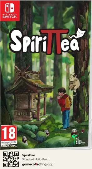 Spirittea Nintendo Switch, PAL box front