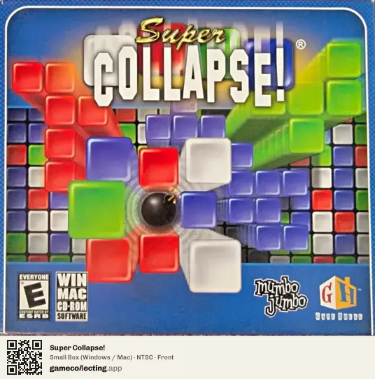 Super Collapse! Computer, NTSC box front