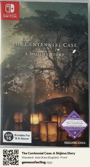 The Centennial Case: A Shijima Story Nintendo Switch, Asia (English) box front
