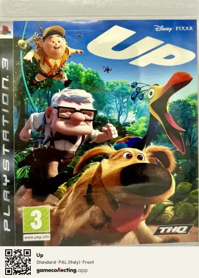 Up PlayStation 3, Italy box front