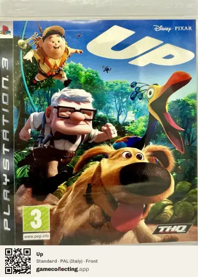 Up PlayStation 3, Italy box front